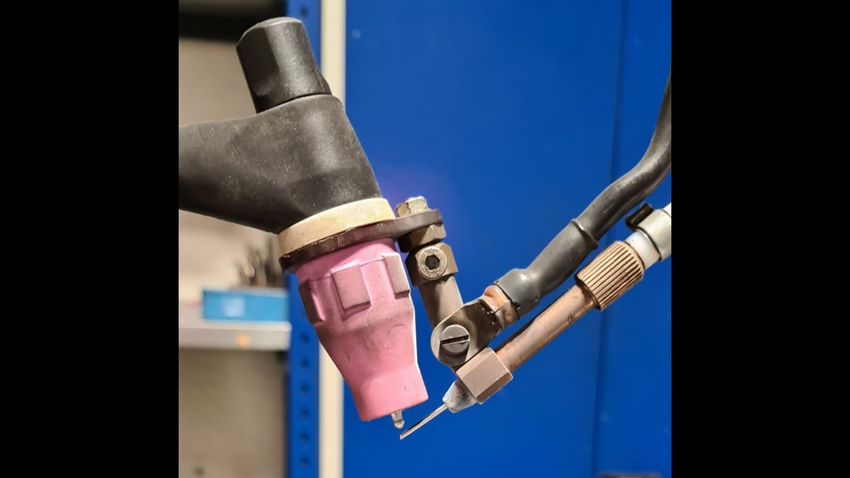 WIG-Schweißen von Aluminium mit WIG-Kaltdrahtzufuhr für RB-Stahl GmbH